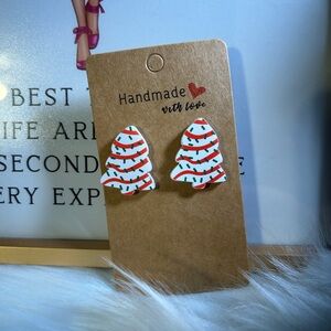 Holiday Snack Cake Earrings